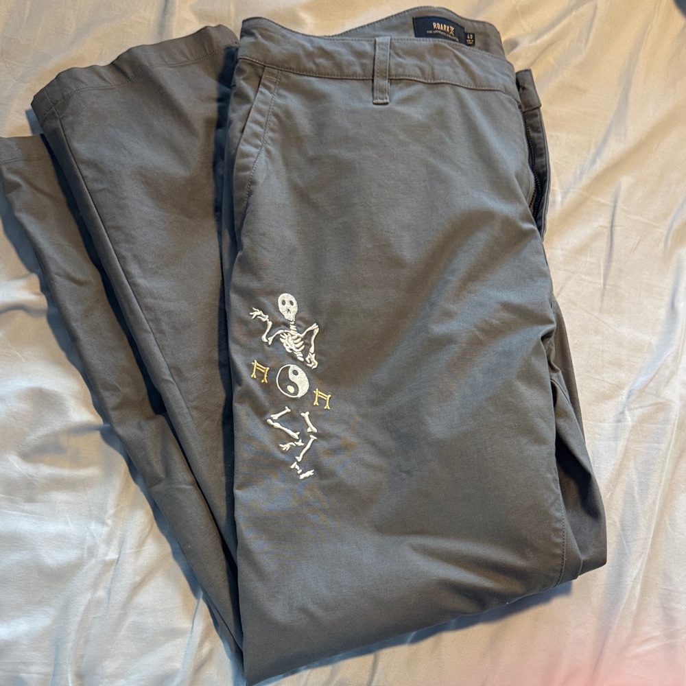 Roark Gray Chinos Straight Fit